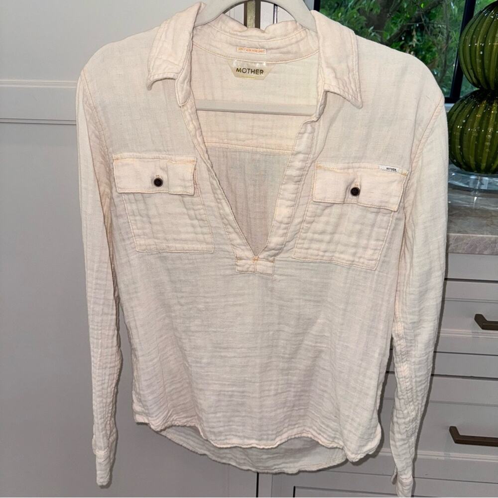 Mother Frenchie Style Slipover Shirt Small